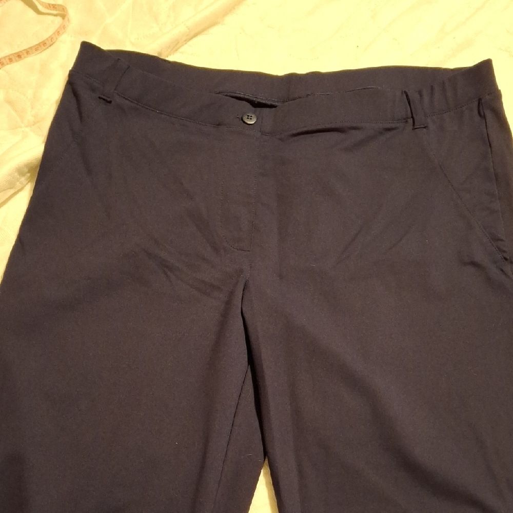 Elegant Navy Women's Chinos (Can236)